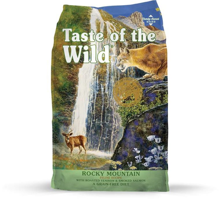 Taste of the Wild Taste of the Wild Rocky Mountain Feline Formula with Roasted Venison & Smoked Salmon Dry Cat Food