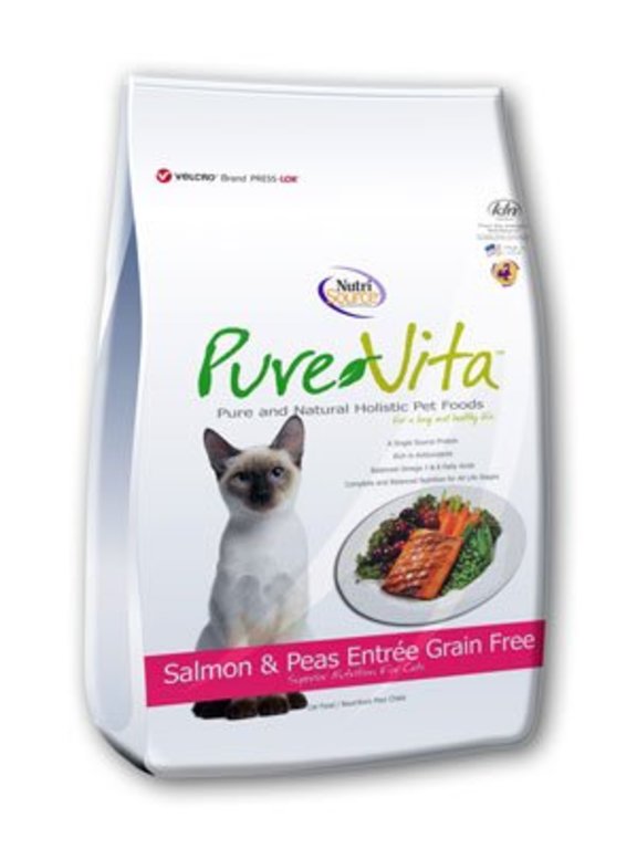 Pure Vita Pure Vita Grain Free Salmon & Peas Entree Dry Cat Food