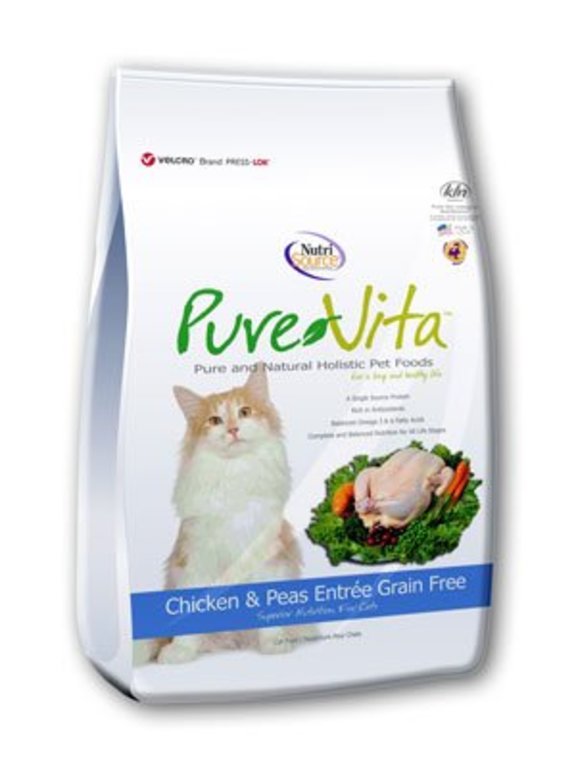 Pure Vita Pure Vita Grain Free Chicken & Peas Entree Dry Cat Food