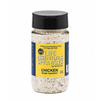 Petmate CatManDoo Life Essentials Freeze Dried Chicken Sprinkles Cat Treats