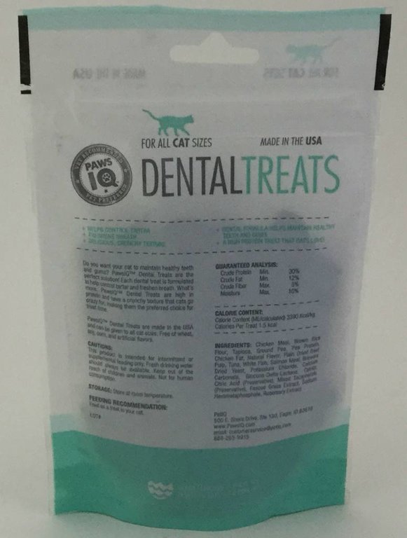 Paws IQ Paws IQ Complete Oral Care Dental Cat Treats