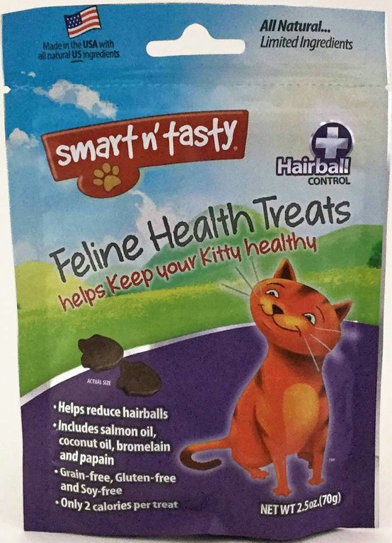 Smart n' Tasty Smart n' Tasty Grain-Free Hairball Formula Cat Treats