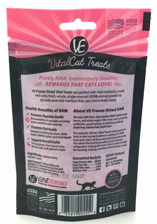 Vital Essentials Vital Essentials Freeze-Dried Cat Treats