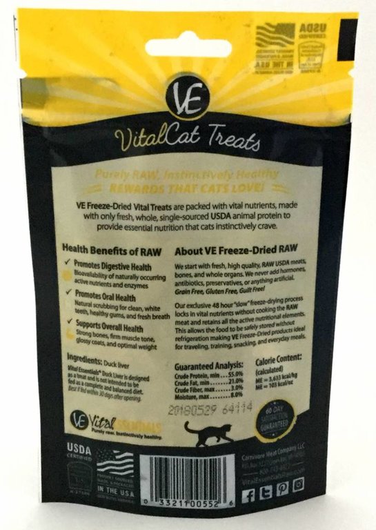 Vital Essentials Vital Essentials Freeze-Dried Cat Treats