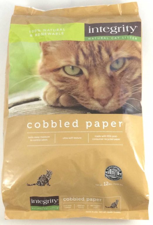 Integrity Integrity Cobbled Paper Cat Litter