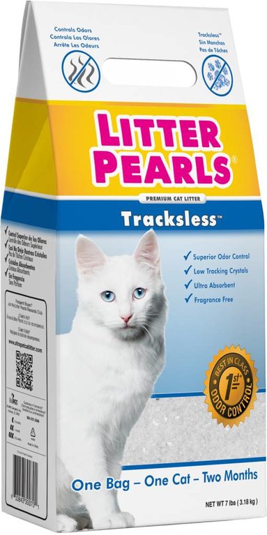 Litter Pearls UltraPet Litter Pearls Tracksless Premium Cat Litter