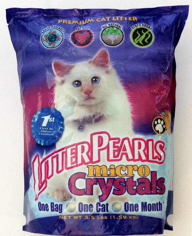 Litter Pearls UltraPet Litter Pearls Micro Crystals Premium Cat Litter
