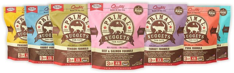 Primal Primal Nuggets Frozen Feline Raw Food, 3 LB