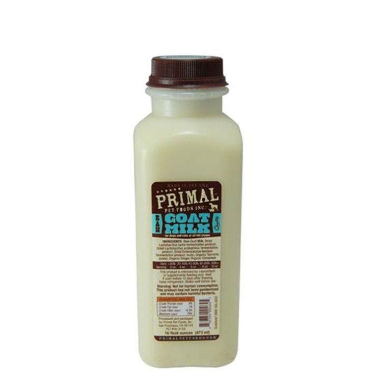 Primal Primal Raw Goats Milk, 1 Pint