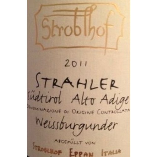 Wine STROBLHOF STRAHLER PINOT BIANCO 2015 Wine STROBLHOF STRAHLER PINOT BIANCO 2015