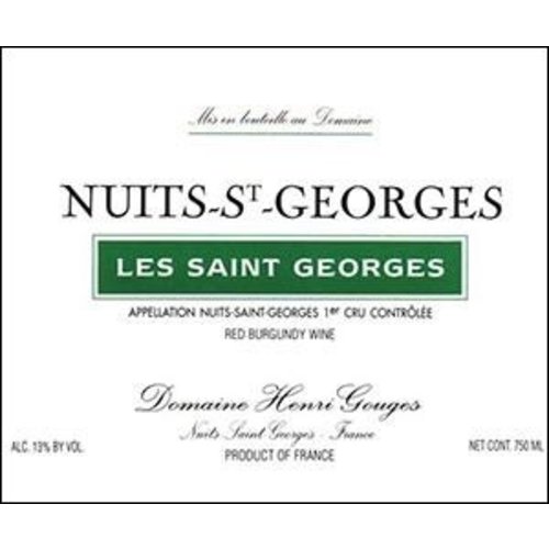 Wine HENRI GOUGES NUITS SAINT GEORGES 'LES SAINT GEORGES' 1ER CRU 2014 Wine HENRI GOUGES NUITS SAINT GEORGES 'LES SAINT GEORGES' 1ER CRU 2014