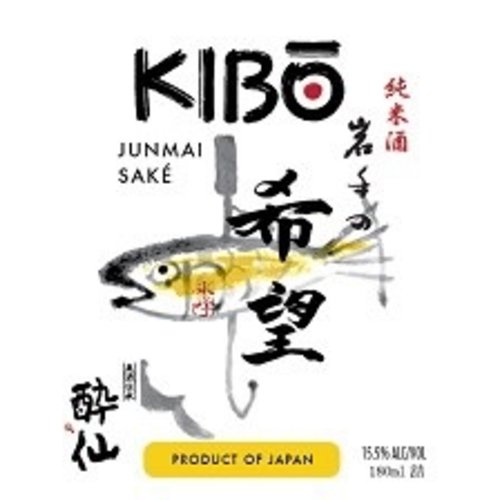 Wine KIBO JUNMAI SAKE 180ML Wine KIBO JUNMAI SAKE 180ML