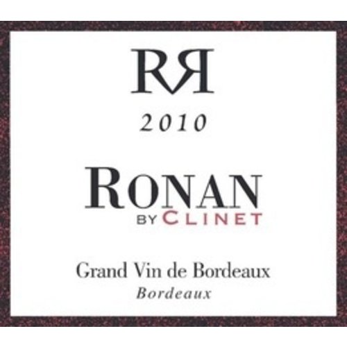 Wine RONAN BY CLINET GRAND VIN DE BORDEAUX 2016