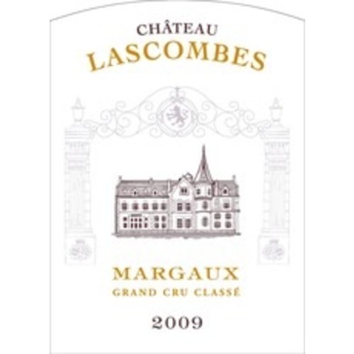 Wine CHATEAU LASCOMBES GRAND CRU MARGAUX 2009 Wine CHATEAU LASCOMBES GRAND CRU MARGAUX 2009