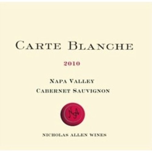 Wine CARTE BLANCHE CABERNET SAUVIGNON NAPA VALLEY 2015 Wine CARTE BLANCHE CABERNET SAUVIGNON NAPA VALLEY 2015