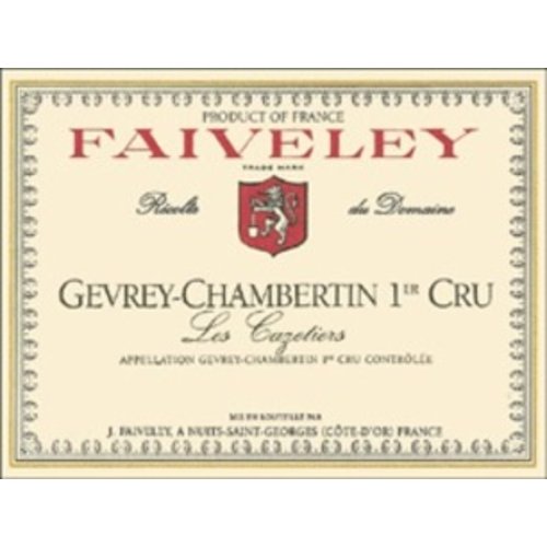 Wine DOMAINE FAIVELEY GEVREY-CHAMBERTIN 1ER CRU ‘LES CAZETIERS’ 2016 Wine DOMAINE FAIVELEY GEVREY-CHAMBERTIN 1ER CRU ‘LES CAZETIERS’ 2016