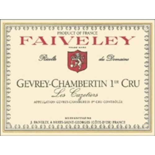 Wine DOMAINE FAIVELEY GEVREY-CHAMBERTIN 1ER CRU ‘LES CAZETIERS’ 2016