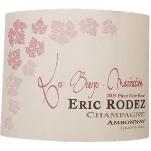 Sparkling ERIC RODEZ ROSE DE MACERATION GRAND CRU AMBONNAY ‘LES BEURYS’ 2009 Sparkling ERIC RODEZ ROSE DE MACERATION GRAND CRU AMBONNAY ‘LES BEURYS’ 2009