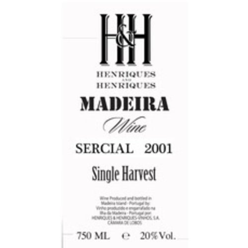 Wine H&H SERCIAL MADEIRA 2001 Wine H&H SERCIAL MADEIRA 2001