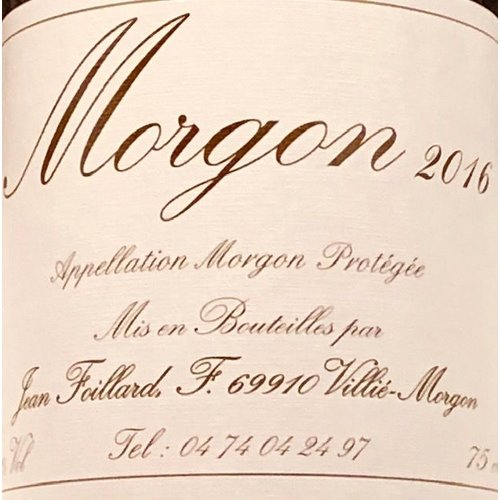 Wine DOMAINE FOILLARD MORGON 2018