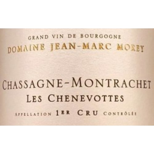 Wine JEAN-MARC MOREY CHASSAGNE-MONTRACHET 1ER CRU LES CHENEVOTTES 2013 Wine JEAN-MARC MOREY CHASSAGNE-MONTRACHET 1ER CRU LES CHENEVOTTES 2013
