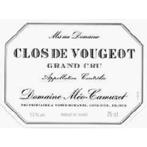 Wine MEO CAMUZET CLOS DE VOUGEOT GRAND CRU 2016 Wine MEO CAMUZET CLOS DE VOUGEOT GRAND CRU 2016