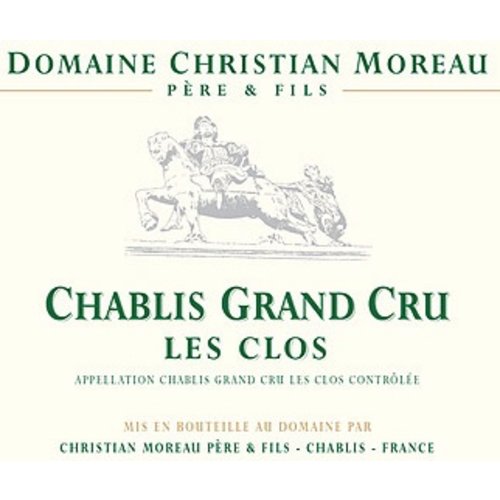 Wine DOMAINE CHRISTIAN MOREAU CHABLIS “LES CLOS” CHABLIS GRAND CRU 2016 Wine DOMAINE CHRISTIAN MOREAU CHABLIS “LES CLOS” CHABLIS GRAND CRU 2016