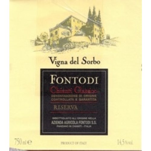 Wine FONTODI CHIANTI CLASSICO RISERVA VIGNA DEL SORBO 2004 1.5L