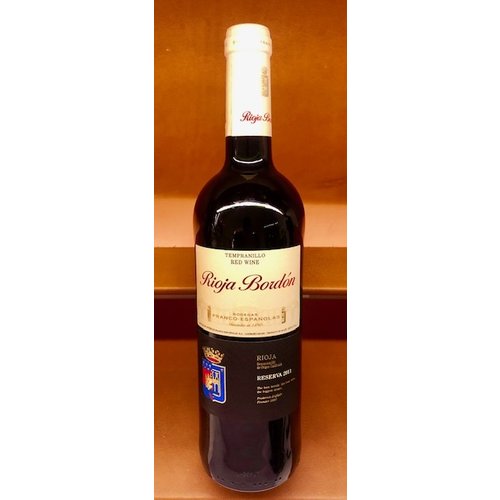 Wine FRANCO-ESPANOLAS BORDON RIOJA RESERVA 2011 Wine FRANCO-ESPANOLAS BORDON RIOJA RESERVA 2011