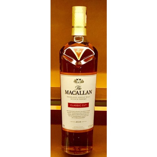 Spirits MACALLAN CLASSIC CUT SINGLE MALT SCOTCH WHISKY Spirits MACALLAN CLASSIC CUT SINGLE MALT SCOTCH WHISKY