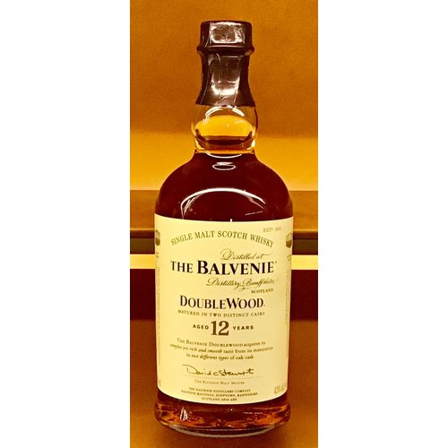 Spirits BALVENIE 'DOUBLEWOOD' 12YR Spirits BALVENIE 'DOUBLEWOOD' 12YR