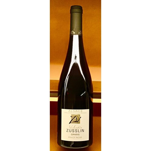 Wine DOMAINE VALENTIN ZUSSLIN “OPHYRS” PINOT NOIR 2016 Wine DOMAINE VALENTIN ZUSSLIN “OPHYRS” PINOT NOIR 2016