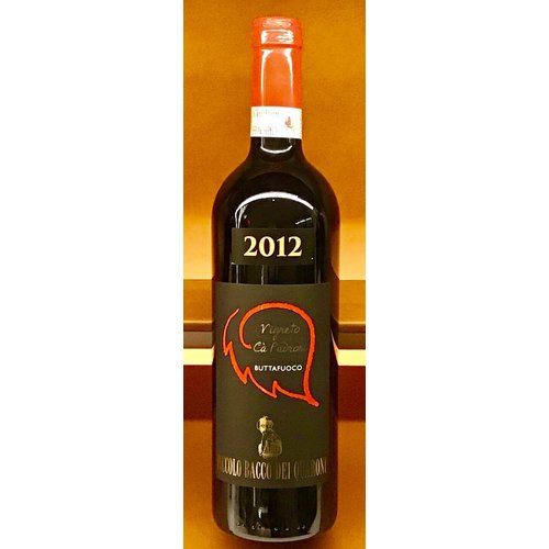 Wine PICCOLO BACCO DEL QUARONI ROSSO BUTTAFUOCO “CA PADRONI” 2012 Wine PICCOLO BACCO DEL QUARONI ROSSO BUTTAFUOCO “CA PADRONI” 2012