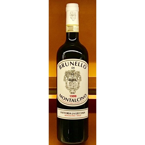 Wine LA LECCIAIA BRUNELLO DI MONTALCINO 1999 Wine LA LECCIAIA BRUNELLO DI MONTALCINO 1999