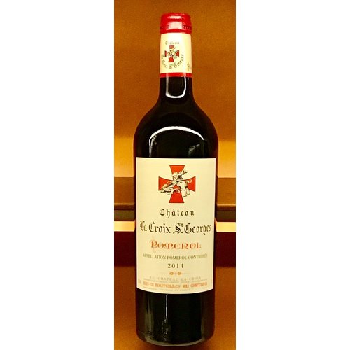 Wine CHATEAU LA CROIX SAINT GEORGE POMEROL 2014 Wine CHATEAU LA CROIX SAINT GEORGE POMEROL 2014