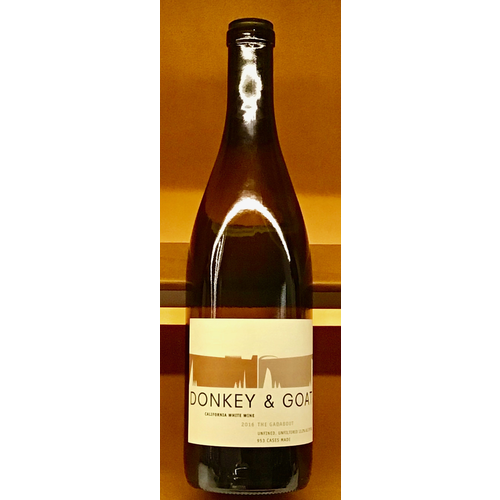 Wine DONKEY AND GOAT ‘THE GADABOUT’ WHITE 2016 Wine DONKEY AND GOAT ‘THE GADABOUT’ WHITE 2016