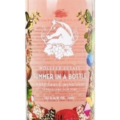 Wine WOLFFER ESTATE ‘SUMMER IN A BOTTLE’ ROSE 2018 Wine WOLFFER ESTATE ‘SUMMER IN A BOTTLE’ ROSE 2018