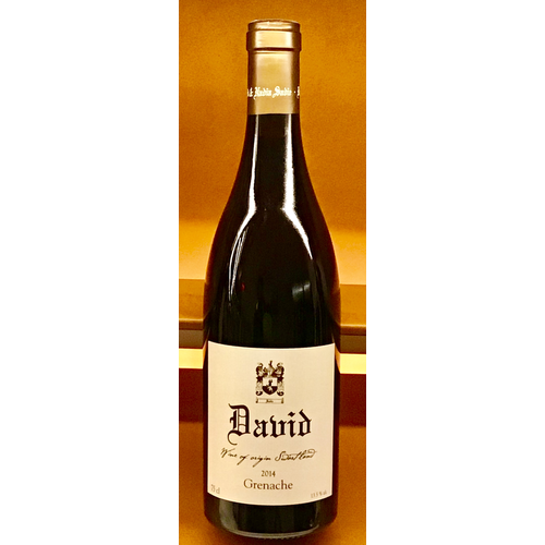 Wine DAVID & NADIA SADIE GRENACHE ‘DAVID’ 2014 Wine DAVID & NADIA SADIE GRENACHE ‘DAVID’ 2014