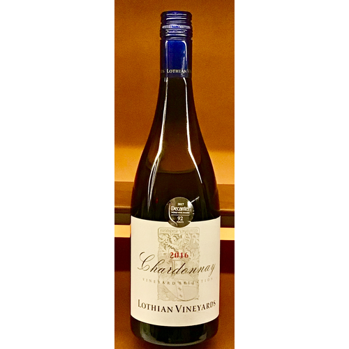 Wine LOTHIAN VINEYARDS CHARDONNAY 2016 Wine LOTHIAN VINEYARDS CHARDONNAY 2016