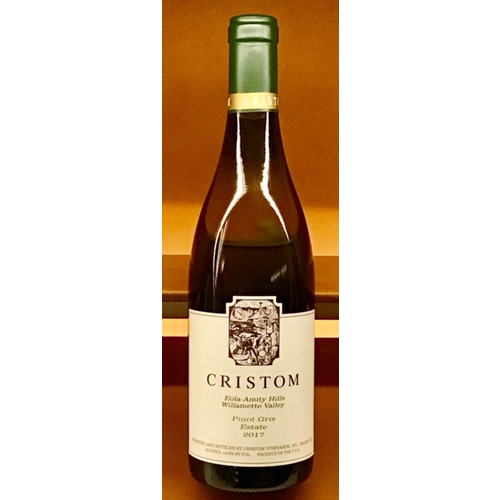 Wine CRISTOM VINEYARDS PINOT GRIS 2017 Wine CRISTOM VINEYARDS PINOT GRIS 2017