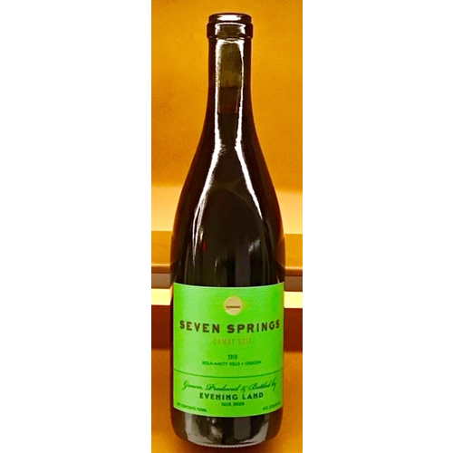 Wine EVENING LAND GAMAY NOIR ’SEVEN SPRINGS VINEYARD' 2017 Wine EVENING LAND GAMAY NOIR ’SEVEN SPRINGS VINEYARD' 2017