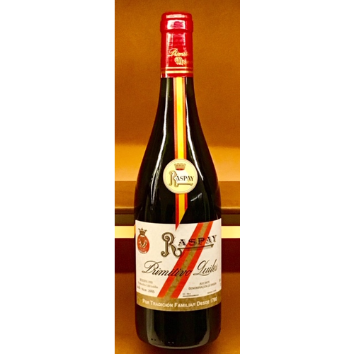 Wine PRIMITIVO QUILES RASPAY TINTO 2008 Wine PRIMITIVO QUILES RASPAY TINTO 2008