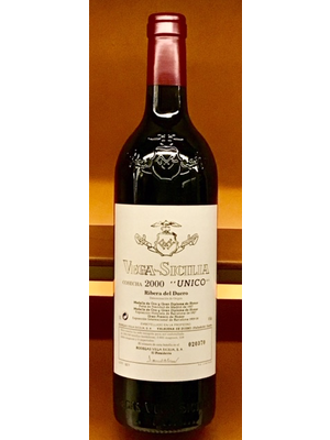 Wine VEGA SICILIA 'UNICO' 2000