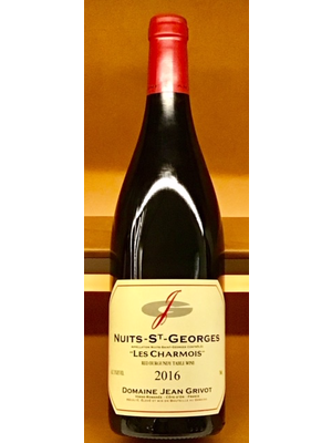 Wine JEAN GRIVOT NUITS-SAINT-GEORGES “LES CHARMOIS” 2016
