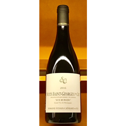 Wine SYLVAIN CATHIARD NUITS-SAINT-GEORGES “AUX MURGERS” 1ER CRU 2016 Wine SYLVAIN CATHIARD NUITS-SAINT-GEORGES “AUX MURGERS” 1ER CRU 2016