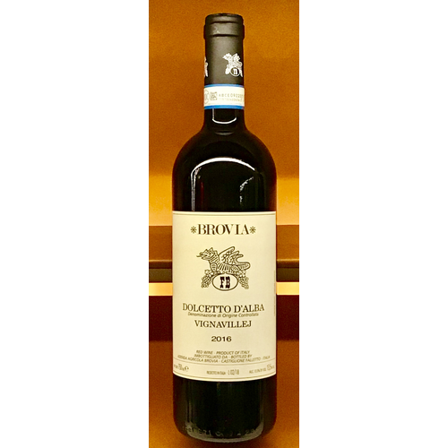 Wine BROVIA DOLCETTO D’ALBA “VIGNAVILLEJ” 2016 Wine BROVIA DOLCETTO D’ALBA “VIGNAVILLEJ” 2016