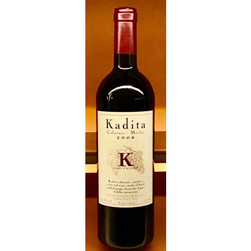 Wine KADITA CABERNET SAUVIGNON - MERLOT 2008 (NON-KOSHER) Wine KADITA CABERNET SAUVIGNON - MERLOT 2008 (NON-KOSHER)
