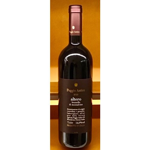 Wine FATTORIA POGGIO ANTICO BRUNELLO DI MONTALCINO “ALTERO” 2010 Wine FATTORIA POGGIO ANTICO BRUNELLO DI MONTALCINO “ALTERO” 2010