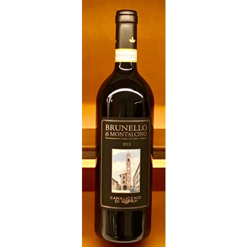 Wine CANALICCHIO DI SOPRA BRUNELLO DI MONTALCINO 2013 Wine CANALICCHIO DI SOPRA BRUNELLO DI MONTALCINO 2013