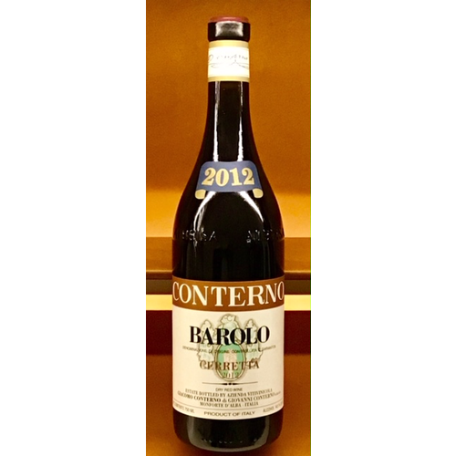 Wine GIACOMO CONTERNO BAROLO 'CERRETTA' 2012 1.5L Wine GIACOMO CONTERNO BAROLO 'CERRETTA' 2012 1.5L